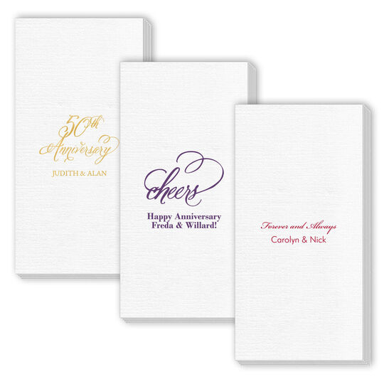 Design Your Own Anniversary Deville Guest Towels